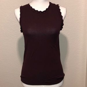 Ann Taylor Maroon Tank